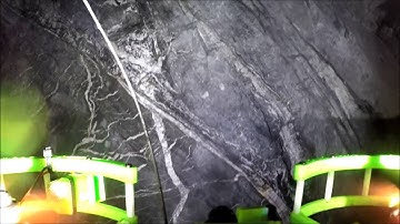 Fosterville Gold Mine underground drone stope flight.