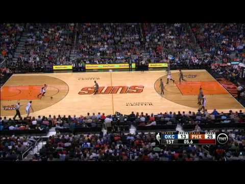 D J Augustin Buzzer Beater Thunder Vs Suns February 26 2015 NBA 2014 15 Season 