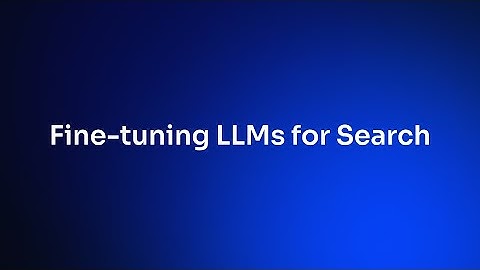 Fine tuning LLMs for Search - Rasit Abay, Algolia