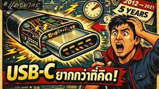 ทำไม USB-C ใช้เวลาพัฒนานานกว่าที่คิด