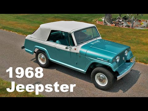 1968 Jeepster Commando Running
