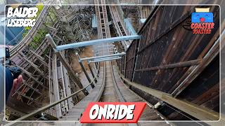 Balder - Liseberg - Airtime Monster Intamin Prefab Wooden Coaster | POV