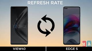 MOTOROLA EDGE S VS HONOR VIEW40