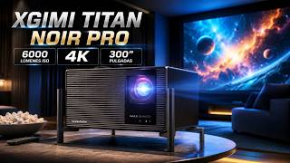 XGIMI Titan Noir PRO | 6000 ISO, 4K y 300" de Cine en Casa ¡LOCURA!