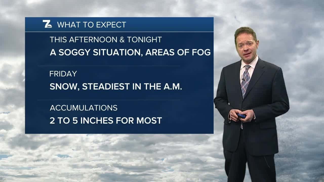 7 Weather Noon update, Thursday afternoon, January 12 - YouTube