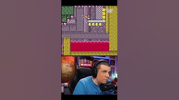 Learning To Fly // Super Mario World Kaizo Rom Hack #shorts
