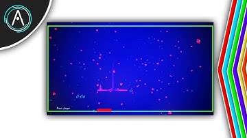 Red Heart Particles Avee Player Template Video / Heart Particles Blue Screen Template / Ajt Tech #12