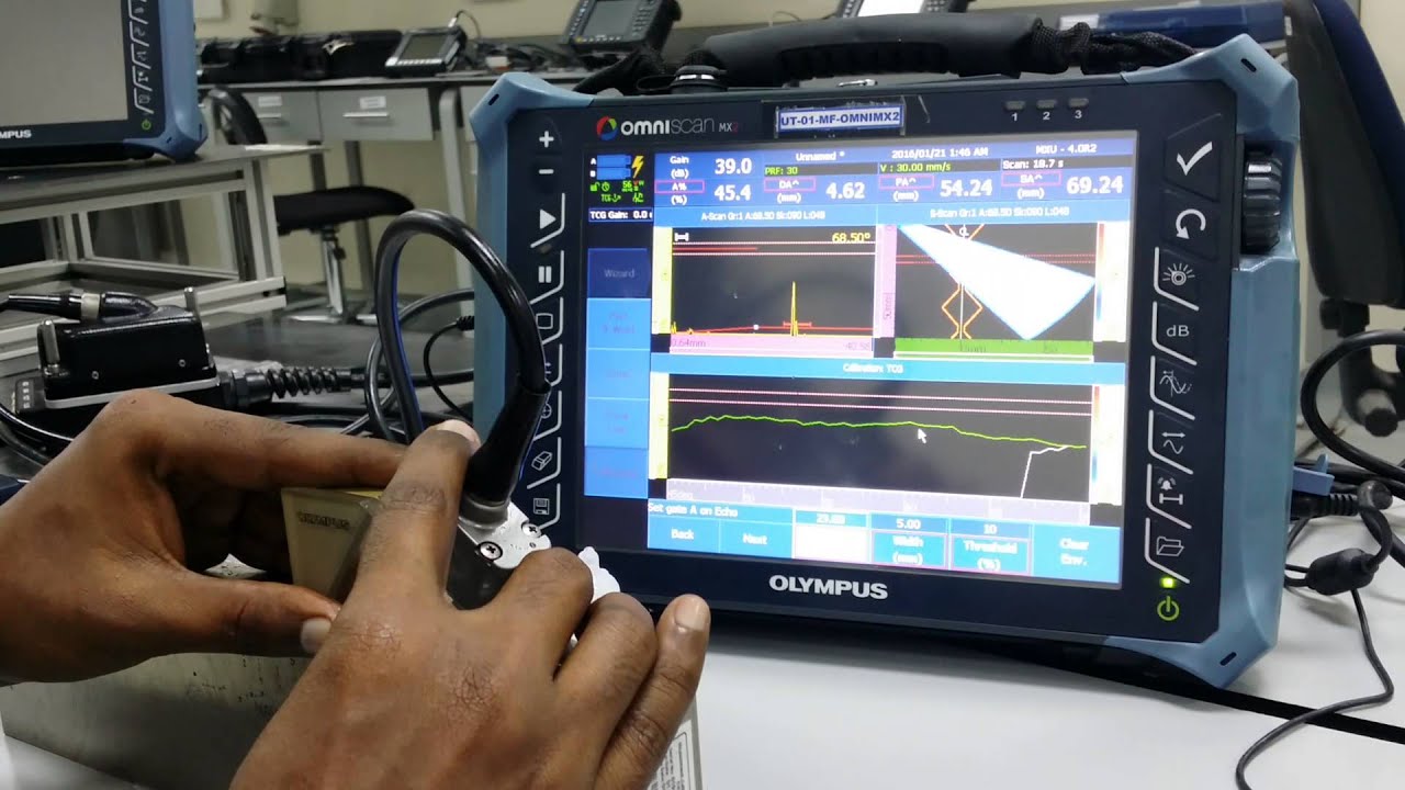 NDT Phased Array TCG Omni MX2