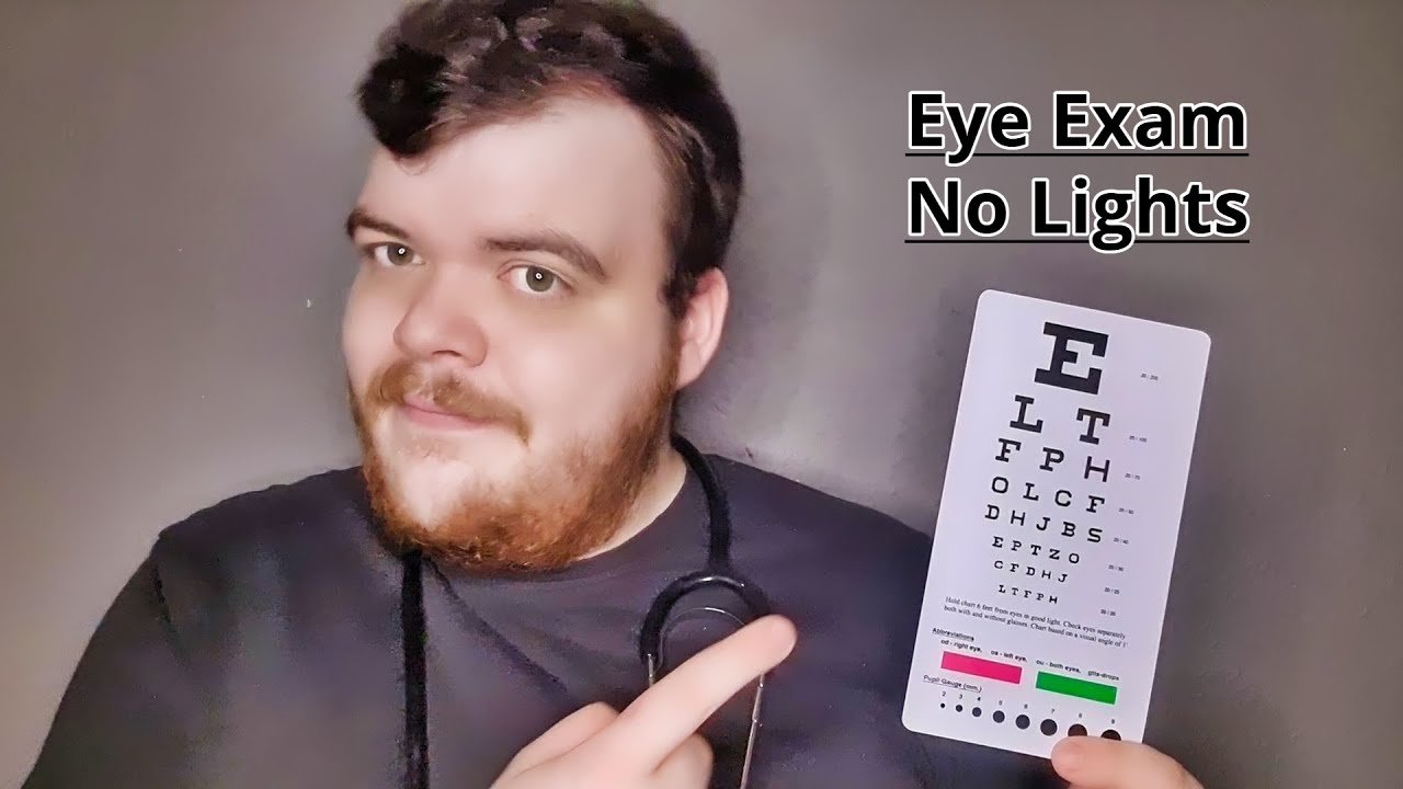 ASMR | Eye Exam With No Lights | Requested