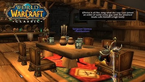 World of Warcraft Classic- Joining a Guild