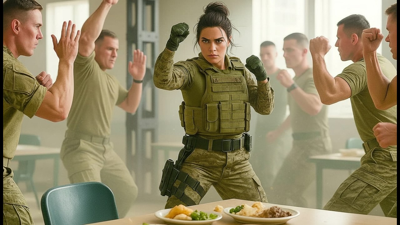 Sieben Rekruten stellten sie in der Kantine – kurz darauf entdeckten sie, dass sie ein Navy SEAL