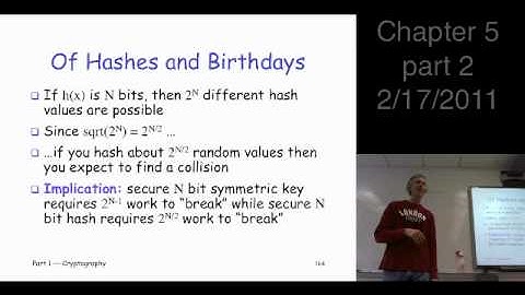 Chapter 5, part 2, Information Security: Principles and Practice