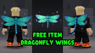 Cara Mendapatkan ITEM GRATIS BLUE DRAGONFLY WINGS di ROBLOX 😍😍