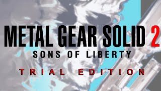 Metal Gear Solid 2: Sons of Liberty Trial Edition Gameplay HD (PS2)