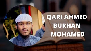 Qari Ahmed Burhan Mohamed Beautiful Quran Recitation 2021 | Surah Al Haqqah