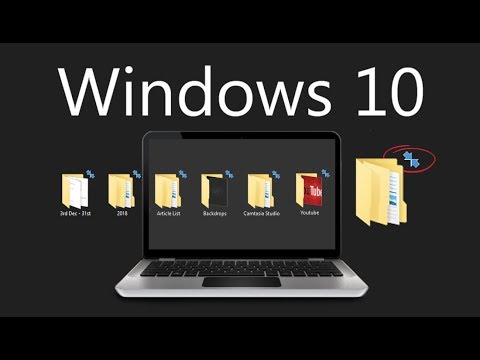 Video: Mga Icon Para Sa Windows 10 Folder - Kung Paano Ipasadya, Palitan Ang Isang Icon, I-install Ito, Alisin Ang Isang Arrow, Lumikha Ng Isang Shortcut, Atbp