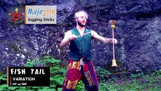 Juggling Sticks Tricks and Devil Sticks Tutorial with Austin Lokey using Majestix from Jolly Lama