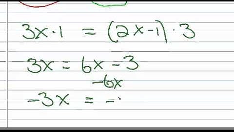 4.7 Solving rational equation by cross multiplying
