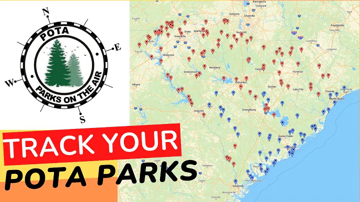 POTA Activation or Hunted Parks Map