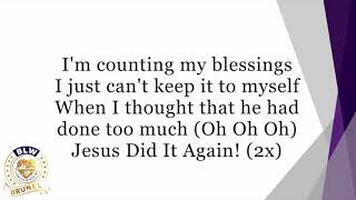 He did it again - Sinach