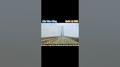 Trích đoạn ngắn, Cầu Vàm Cống nối xã Lai Vung, tỉnh Đồng Tháp sang Phường Thốt Nốt, TP.Cần Thơ