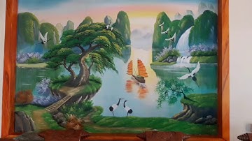 VẼ TRANH 3D TẠI TÂN HỒNG - TỪ SƠN - BẮC NINH 0964 503 986