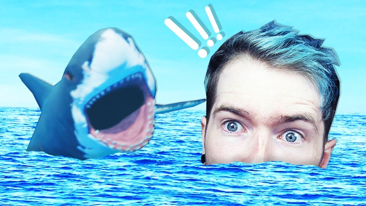 DANTDM vs THE OCEAN!!! (Raft)