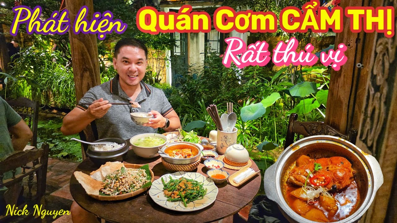 PHÁT HIỆN NHÀ HÀNG THÔN QUÊ GIỮA LÒNG SÀI GÒN RẤT THÚ VỊ - CẨM THỊ || Nick Nguyen