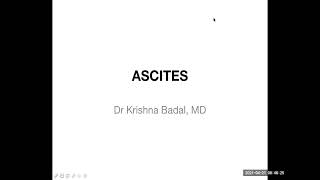 Ascites