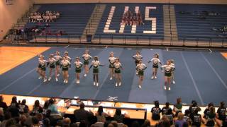 GlenOak High School at Federal League Cheer Competition * January 23, 2011 * Lake High School