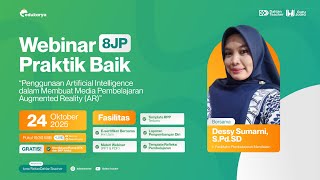 Webinar Penggunaan Artificial Intelligence dalam Membuat Media Pembelajaran Augmented Reality (AR)