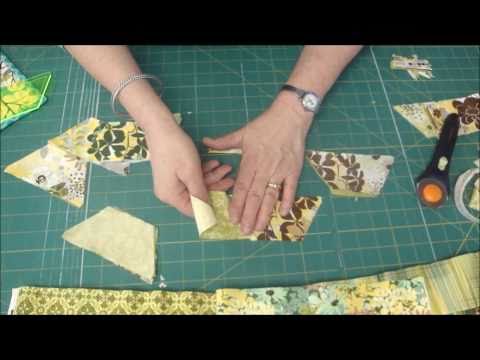 Make a Hexagon Quilt Using the 5" Half-Hex Ruler