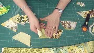 Make a Hexagon Quilt Using the 5" Half-Hex Ruler