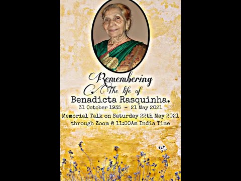 Memorial Service of Benedicta Rasquinha
