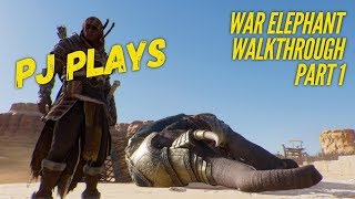 PJ Plays AC Origins: War Elephants Part 1 (with commentary)