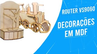 Visutec Router Vs9060 Decorações Em Mdf