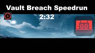 Jump Space Speedrun - 2:32 Vault Breach Final Sector, Solo, Very Hard