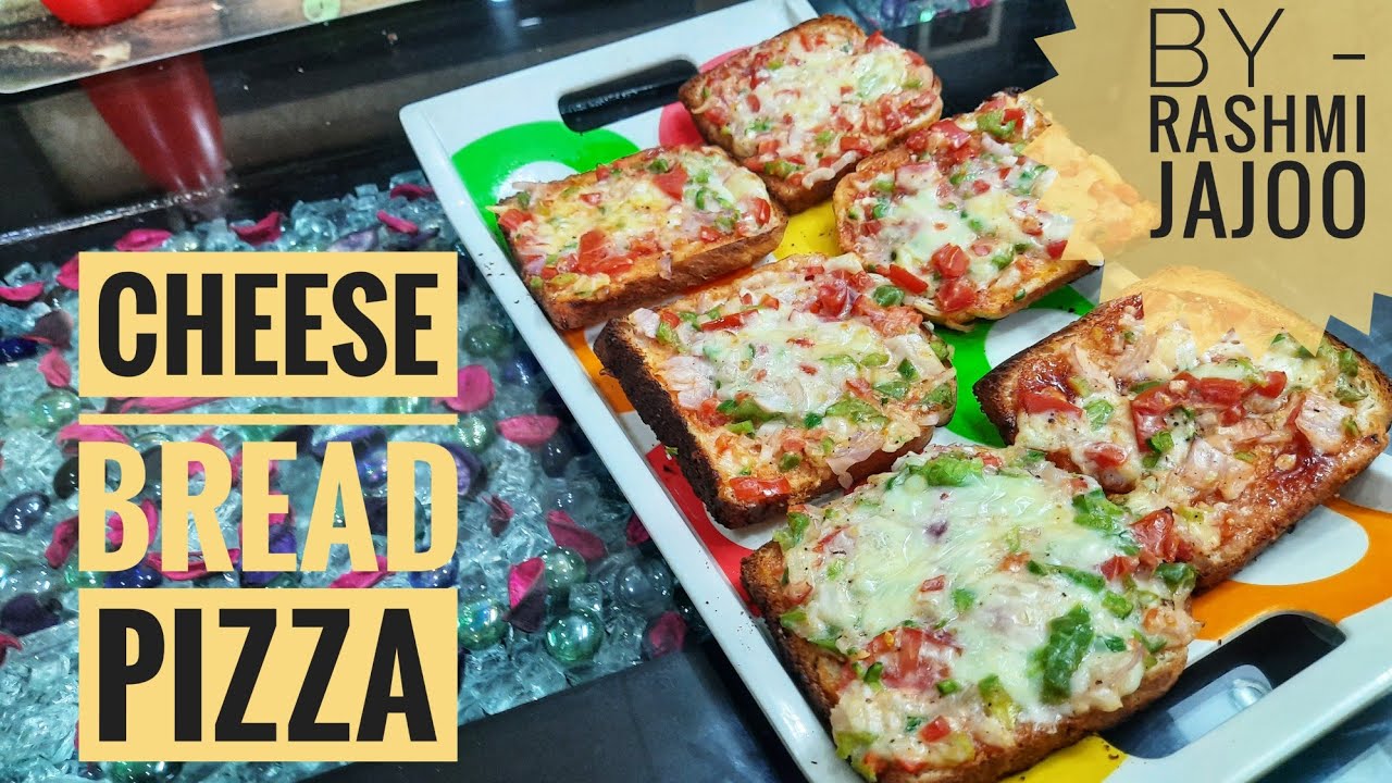 Cheese Bread Pizza Without Mozzarella Cheese