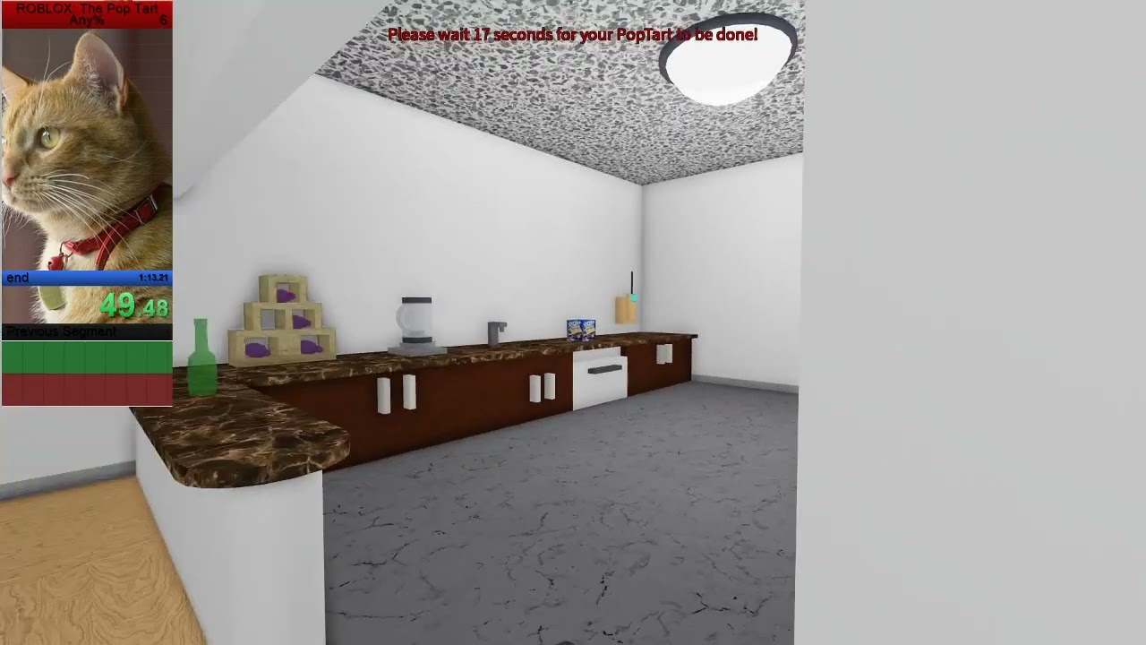 ROBLOX: The Pop Tart - speedrun good ending 1:17