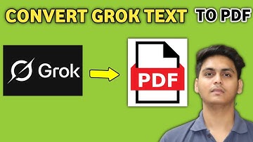 How to save Grok conversations as a pdf file | Grok Ai text ko pdf kaise banaye