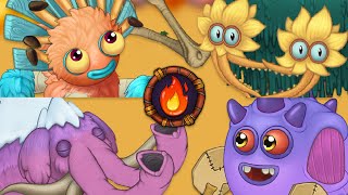 Amber Island -  All Monster Sounds \u0026 Animations (My Singing Monsters)