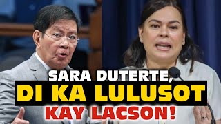 GIMIK AT DRAMA NI SARA, HINDI UUBRA SA SENADO! 