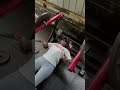 Flat bench press machine #gym #chestworkout