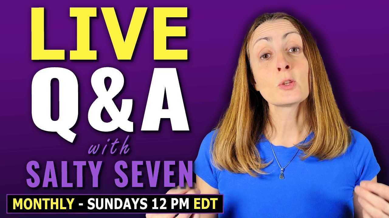 Video Library Live Q&A with Salty Seven: Real Talk on Healing, Growth & Awakening