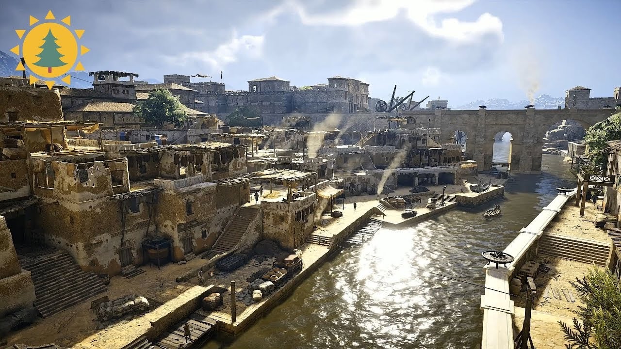 Assassin's Creed Origins Ambience | Alexandria | Ancient Egypt - YouTube