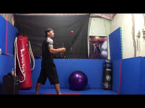 Video Tập luyện với bóng phản xạ tại nhà. Boxing ball reflex. - youtube
