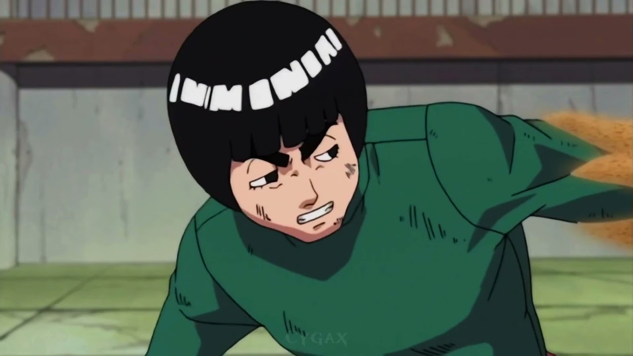 Gaara use sand coffin to destroy Rock Lee leg and arm