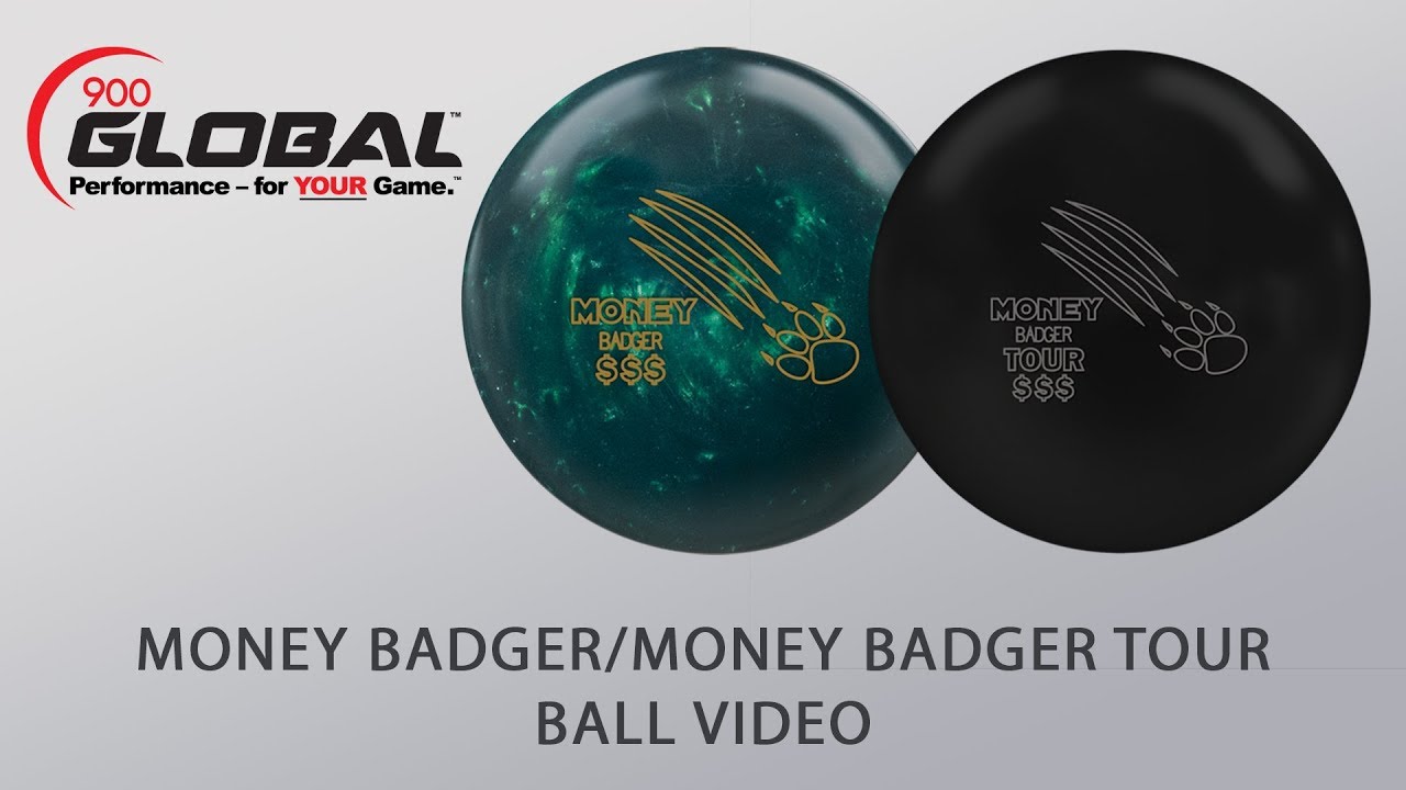 New 900 Global Money Badger Bowling Ball12#1st Quality 