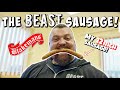 Strongman goes to Sausage Factory | THE BEAST SAUSAGE
