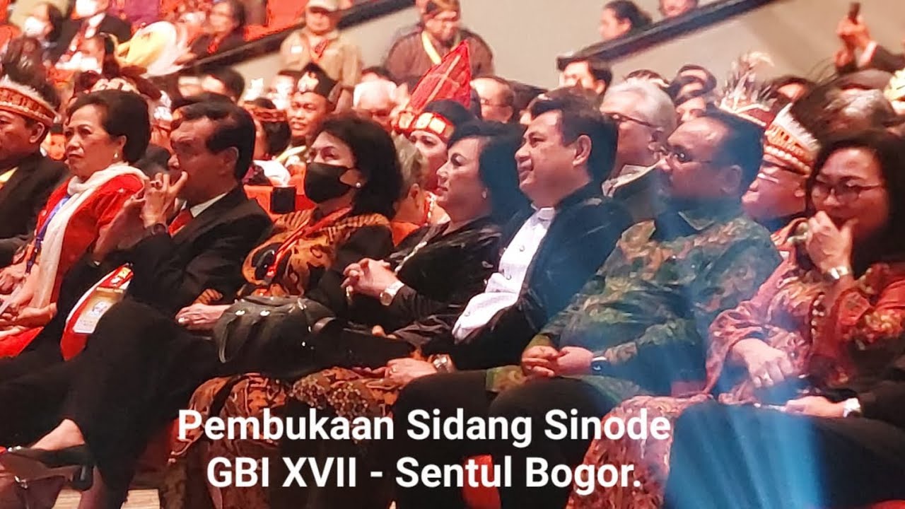 Pembukaan Sidang Sinode GBI XVII